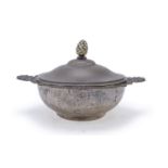 SMALL SILVER-PLATED TUREEN EARLY 20TH CENTURY