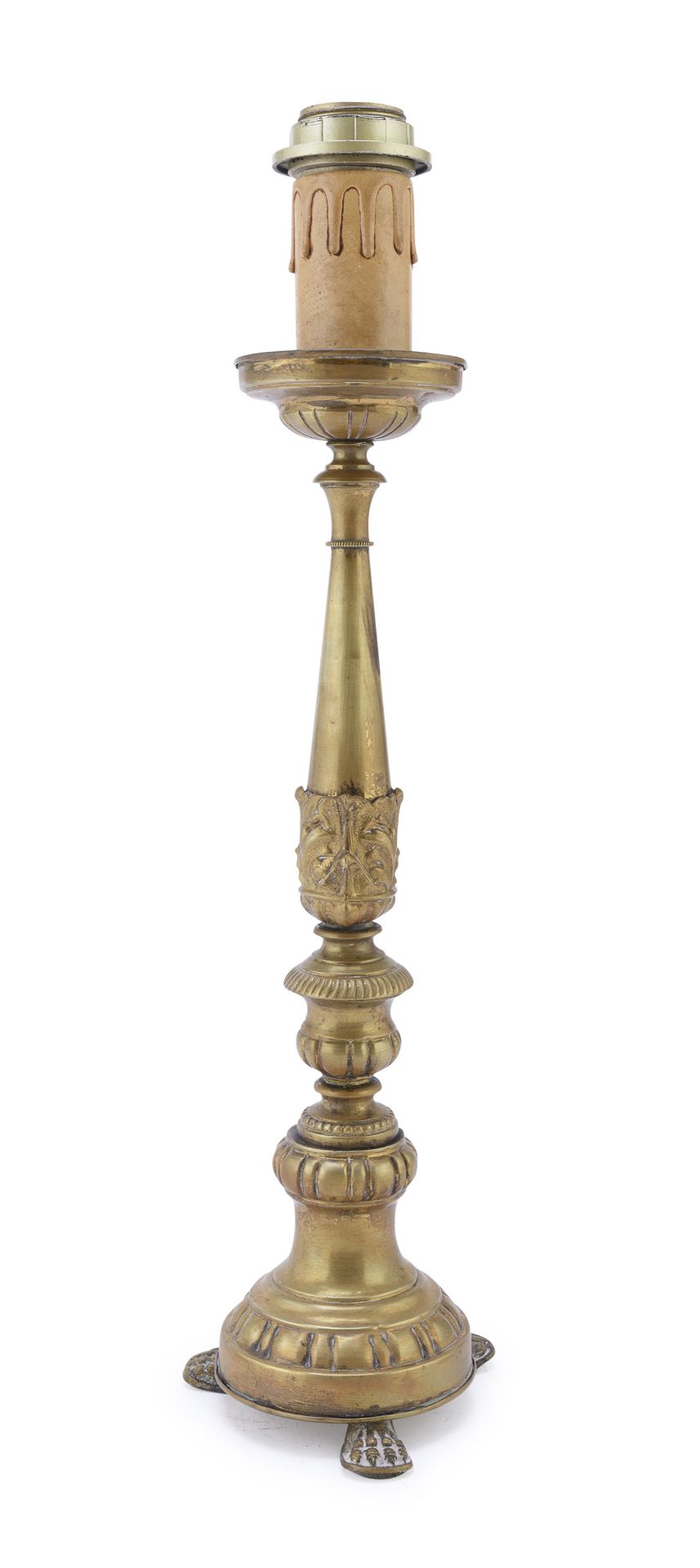 BRASS CANDLESTICK 19TH CENTURY