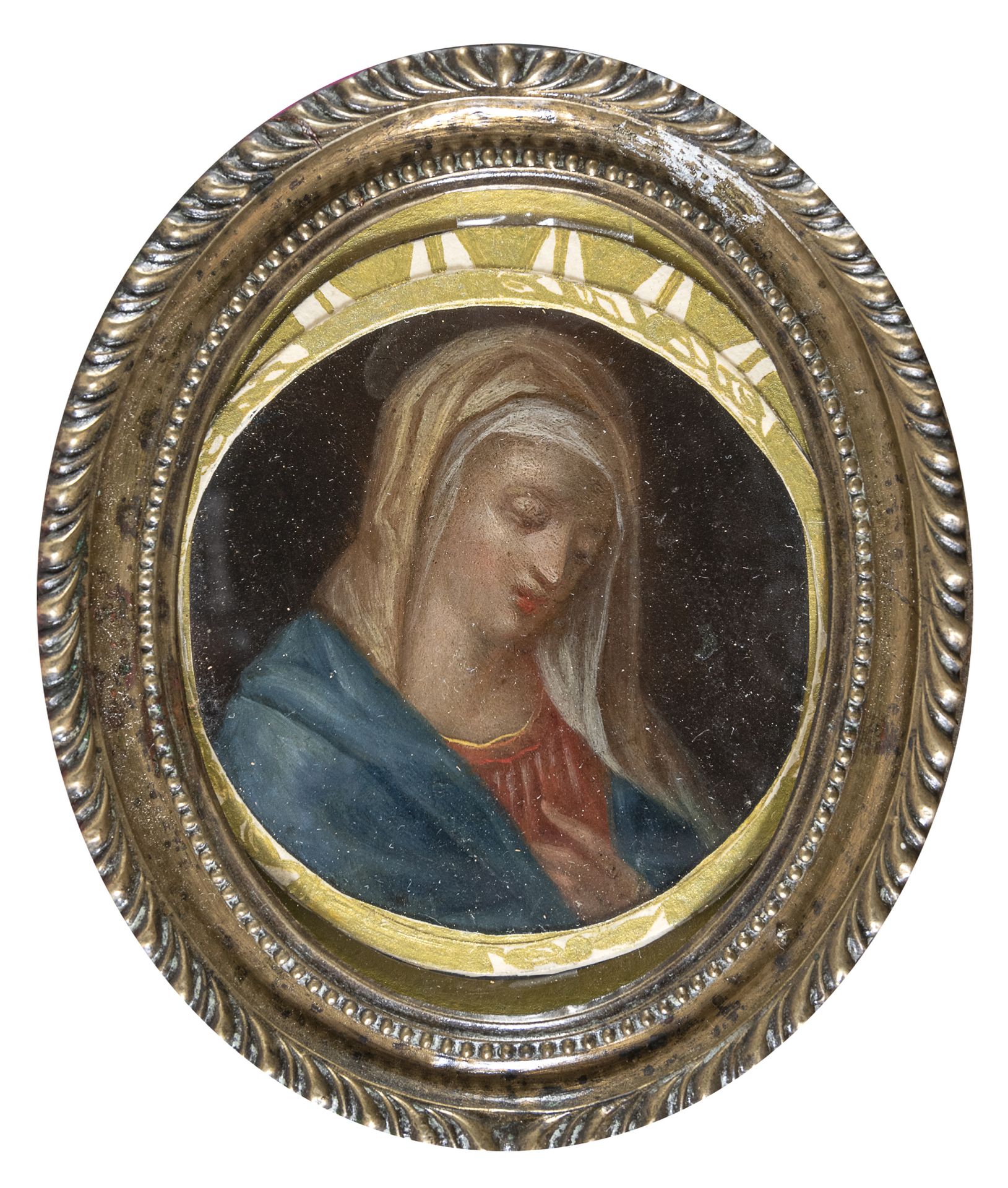 ITALIAN OIL PAINTING ON COPPER 18TH CENTURY