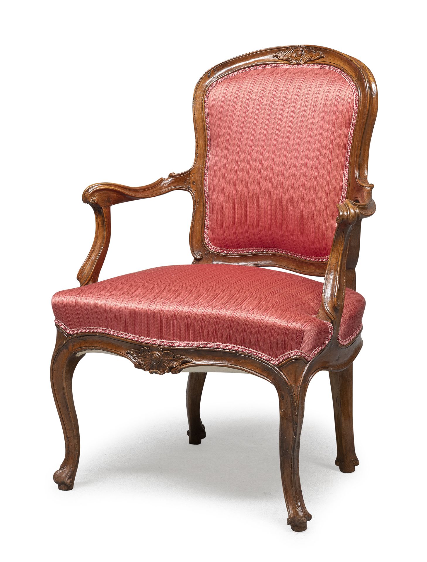 WALNUT ARMCHAIR VENETO 18th CENTURY