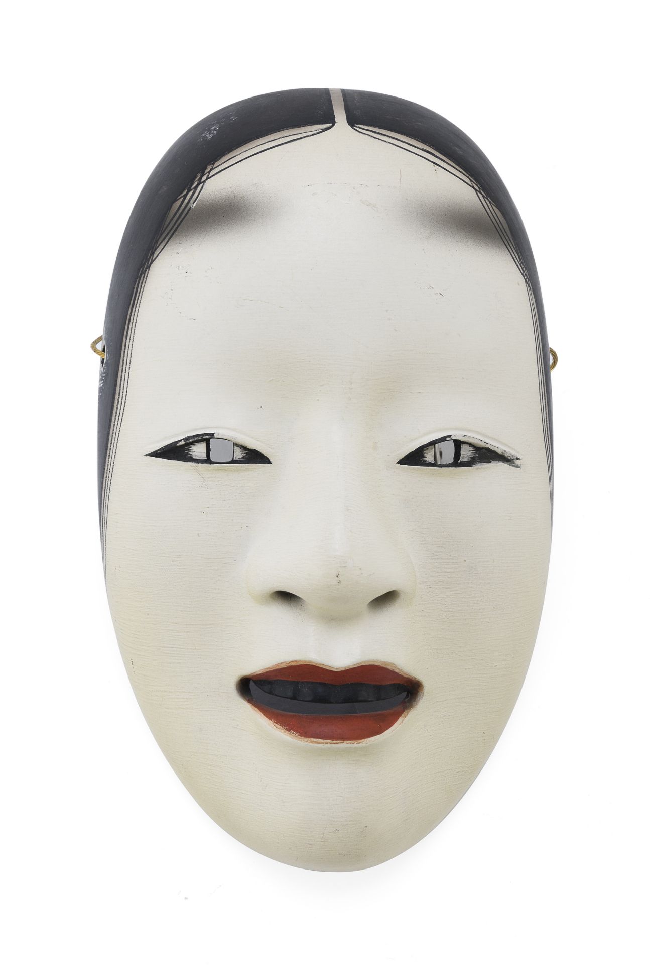 A NOH THEATER MASK JAPAN 1920/1940. DEPICTING ZO-ONNA