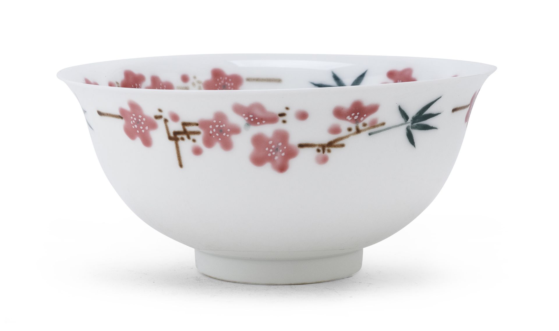 A POLYCHROME-DECORATED PORCELAIN BOWL CHINA 20TH CENTURY