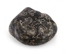 A STONE PAPERWEIGHT CHINA 17TH CENTURY