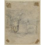 FRENCH PENCIL DRAWING 19TH CENTURY