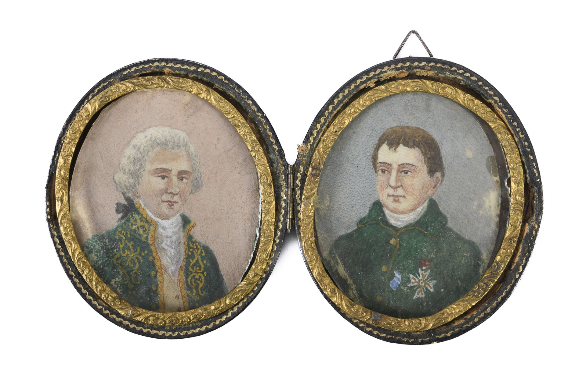 PAIR OF FRENCH MINIATURES EARLY 19TH CENTURY