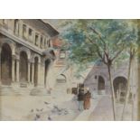 ITALIAN WATERCOLOR EARLY 20TH CENTURY