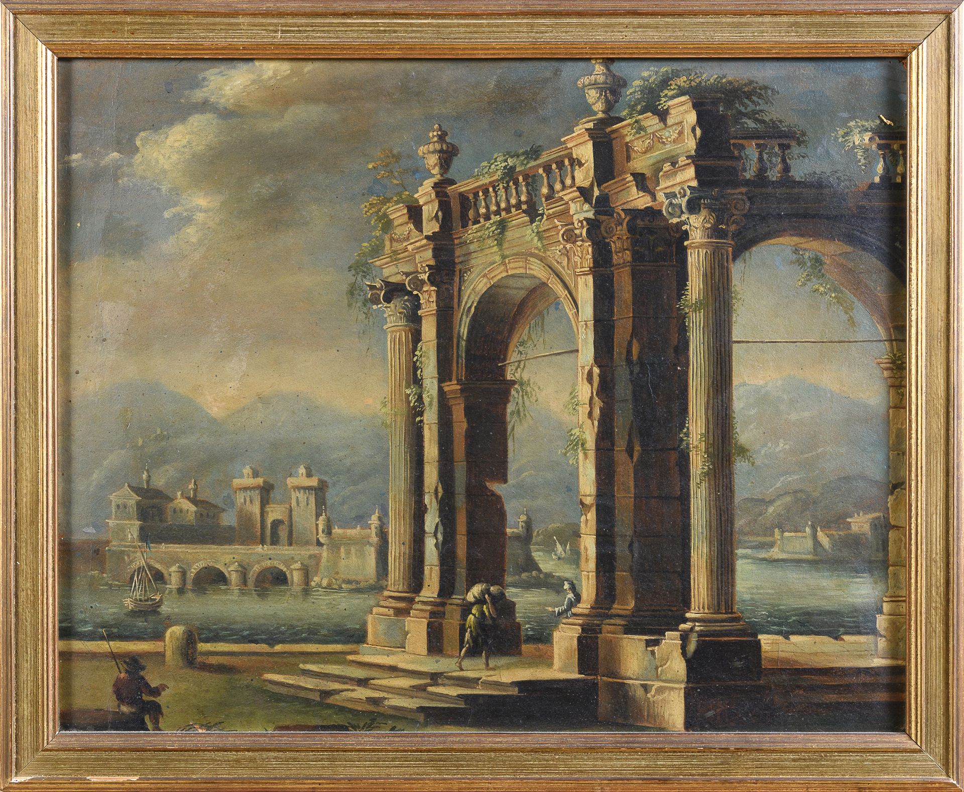 ITALIAN OIL PAINTING LATE 19TH CENTURY - Image 3 of 3