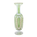 GLASS VASE AUSTRIA EARLY 20TH CENTURY