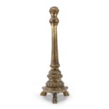 CANDLESTICK IN GILTWOOD NAPLES 19th CENTURY