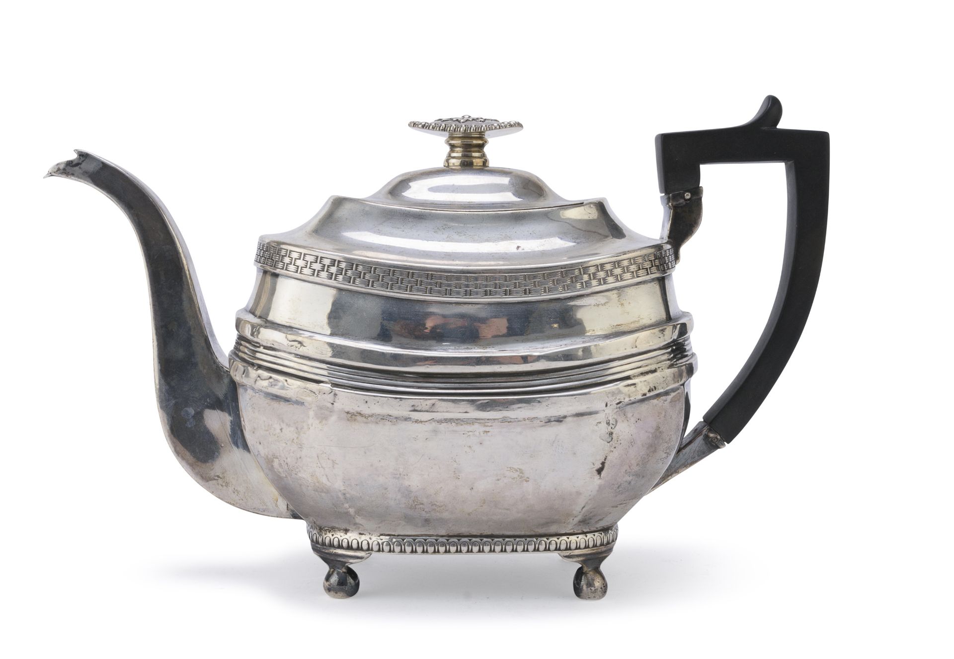 SILVER TEAPOT LONDON 1807