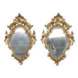 PAIR OF GILTWOOD MIRRORS LATE 19th CENTURY