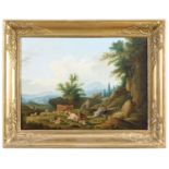 FRENCH OIL PAINTING EARLY 19TH CENTURY