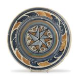 PLATE IN MAJOLICA UPPER LAZIO 16TH CENTURY