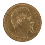 COIN FRANCE NAPOLEON III 1857