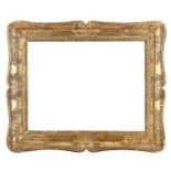 FRAME IN GILTWOOD NAPLES 19TH CENTURY