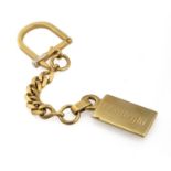 KEY RING IN YELLOW GOLD