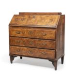 BEAUTIFUL WALNUT BRIAR SECRETAIRE LOMBARDY LOUIS XVI PERIOD