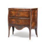 SMALL COMMODE IN PURPLE EBONY NAPLES 18th CENTURY