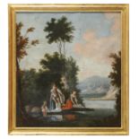 FRENCH OIL PAINTING 18TH CENTURY