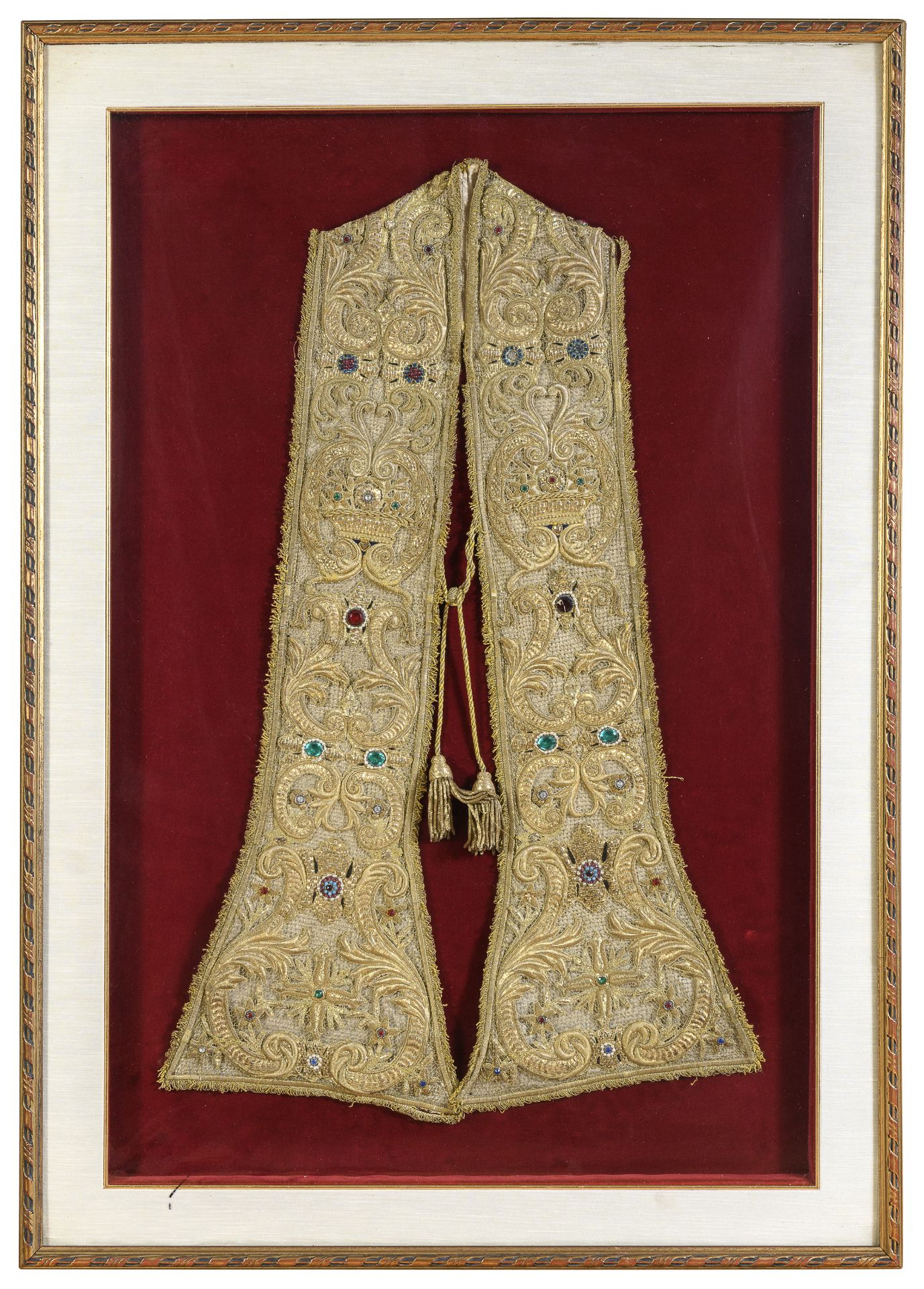 ECCLESIASTICAL STOLE 19TH CENTURY