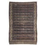 RARE ANTIQUE AFSHAR CARPET LATE 19th CENTURY