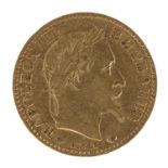 COIN FRANCE NAPOLEON III 1864