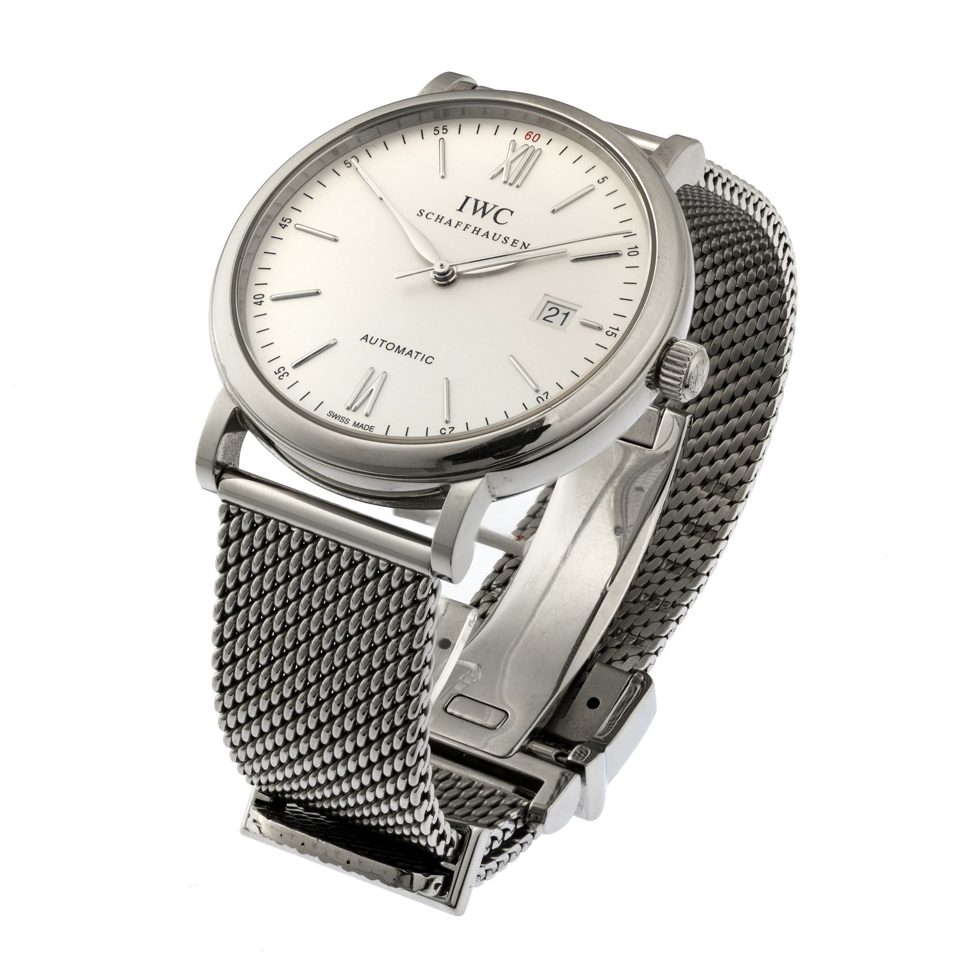 IWC PORTOFINO STEEL WATCH REF. IW356501 - Image 2 of 3