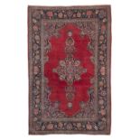 ANTIQUE KASHAN RUG EARLY 20TH CENTURY