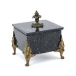 SMALL CASE IN MARBLE EARLY 20TH CENTURY