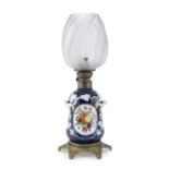 PORCELAIN LAMP FRANCE 19th CENTURY
