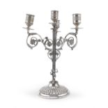 SILVER CANDLESTICK ITALY 20th CENTURY