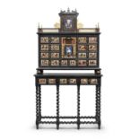COIN CABINET IN EBONY FLANDERS LATE 17TH CENTURY