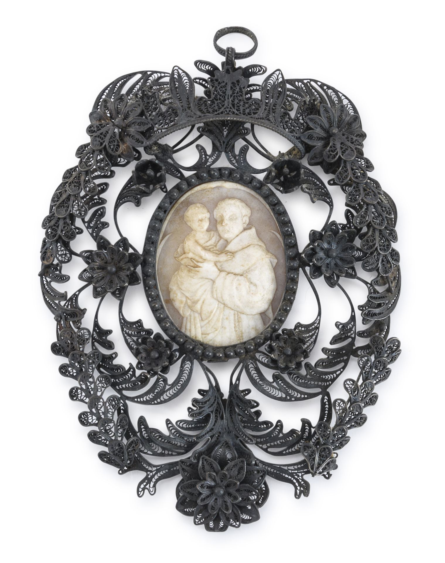 SMALL IVORY BAS-RELIEF 18th CENTURY
