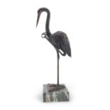 A CHINESE BRONZE SCULPTURE OF PHOENIX EARLY 20TH CENTURY