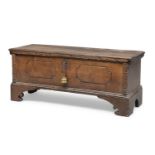 WALNUT CHEST PROBABLY SARDINIA 18TH CENTURY