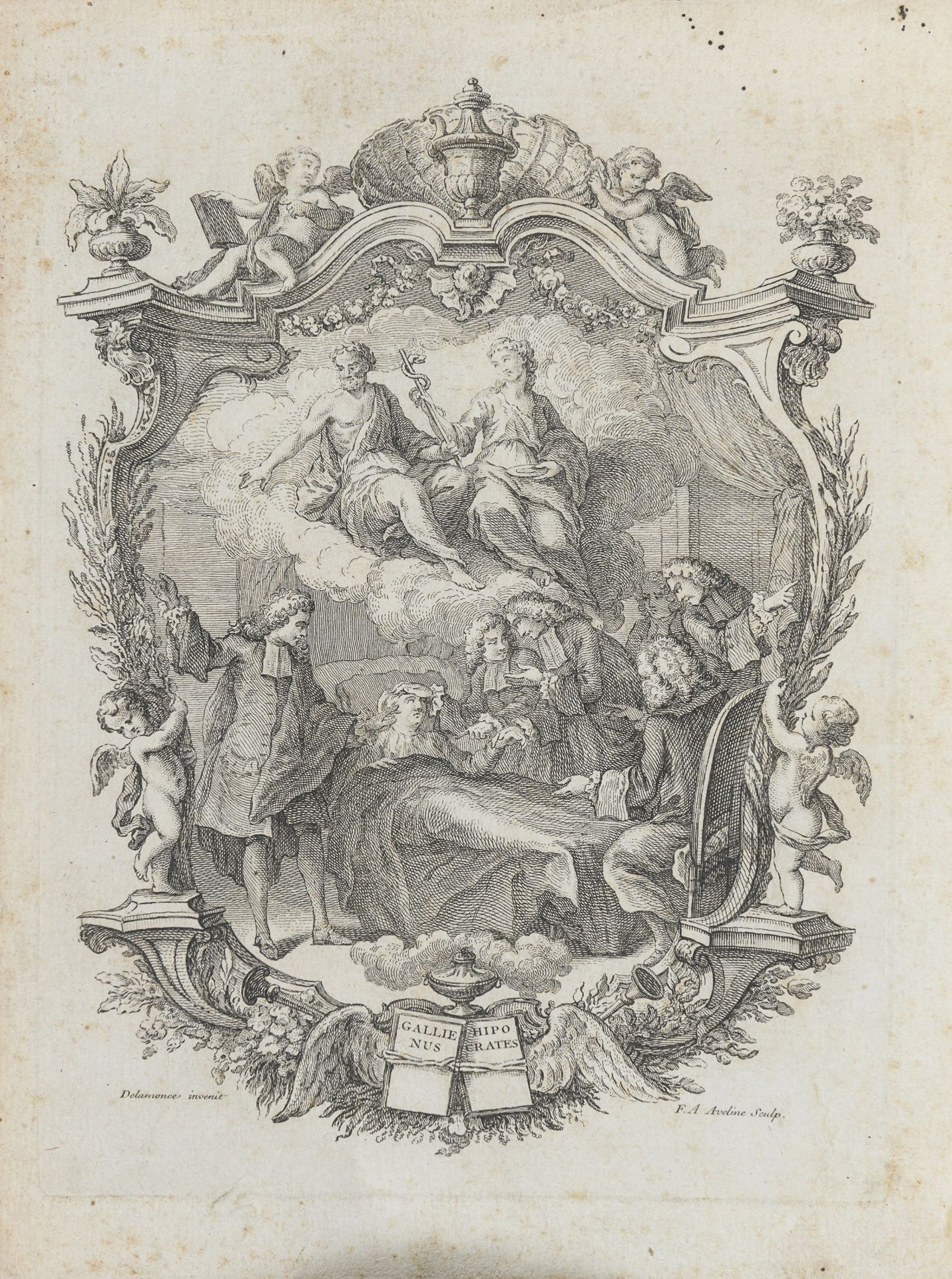 FRENCH ENGRAVING 18th CENTURY