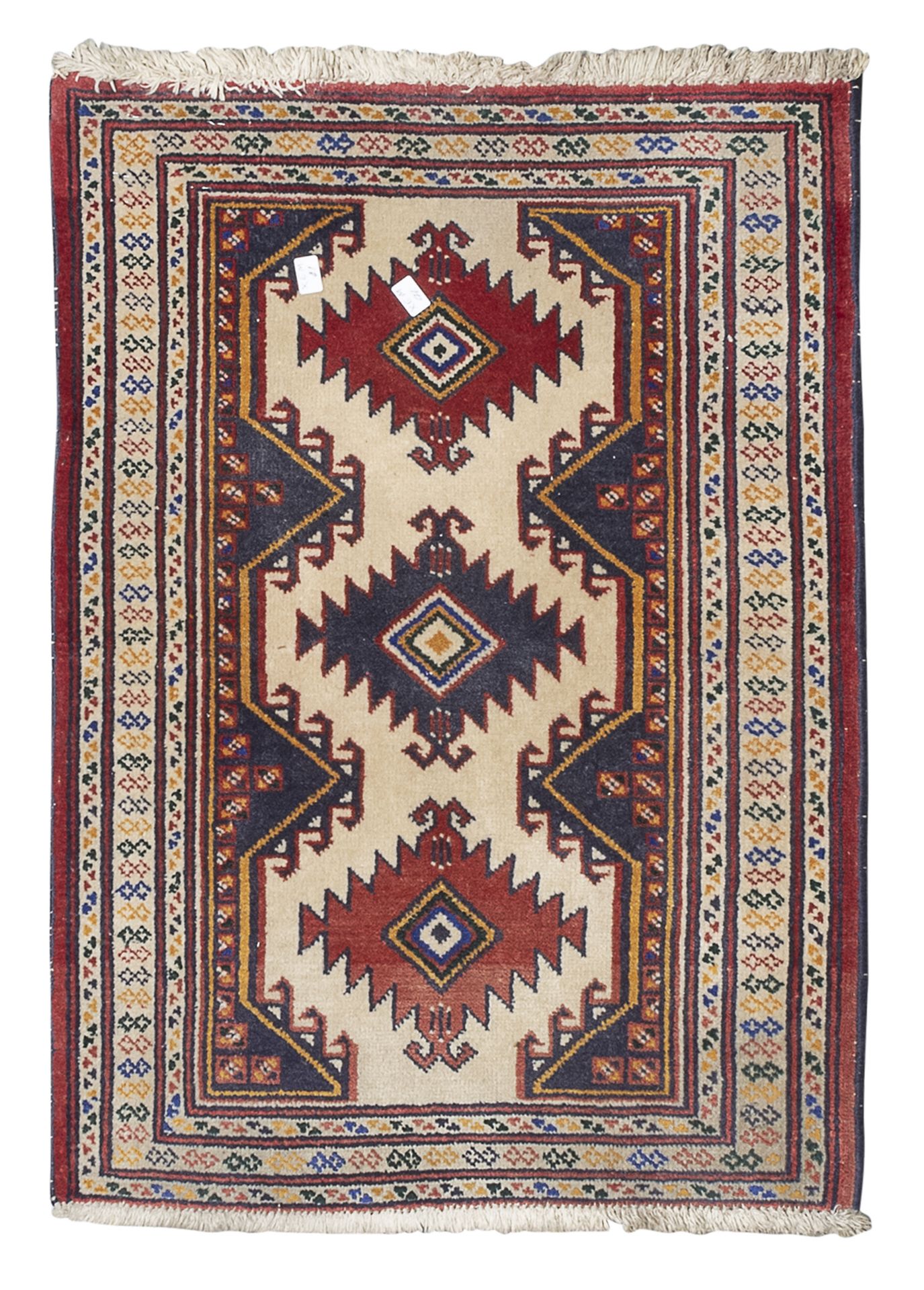 SMALL ANTIQUE MALAYER CARPET EARLY 20TH CENTURY