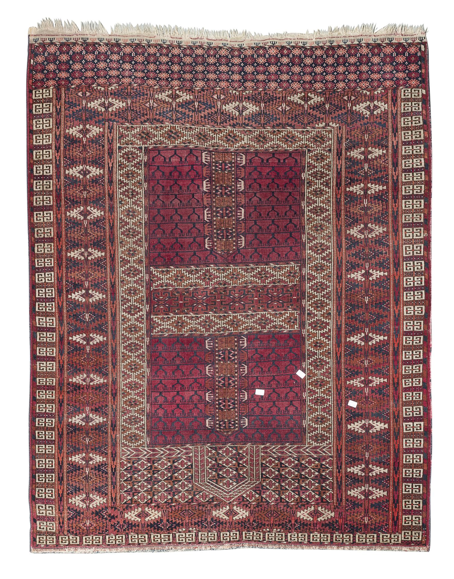 RARE YOMUT RUG LATE 19th CENTURY