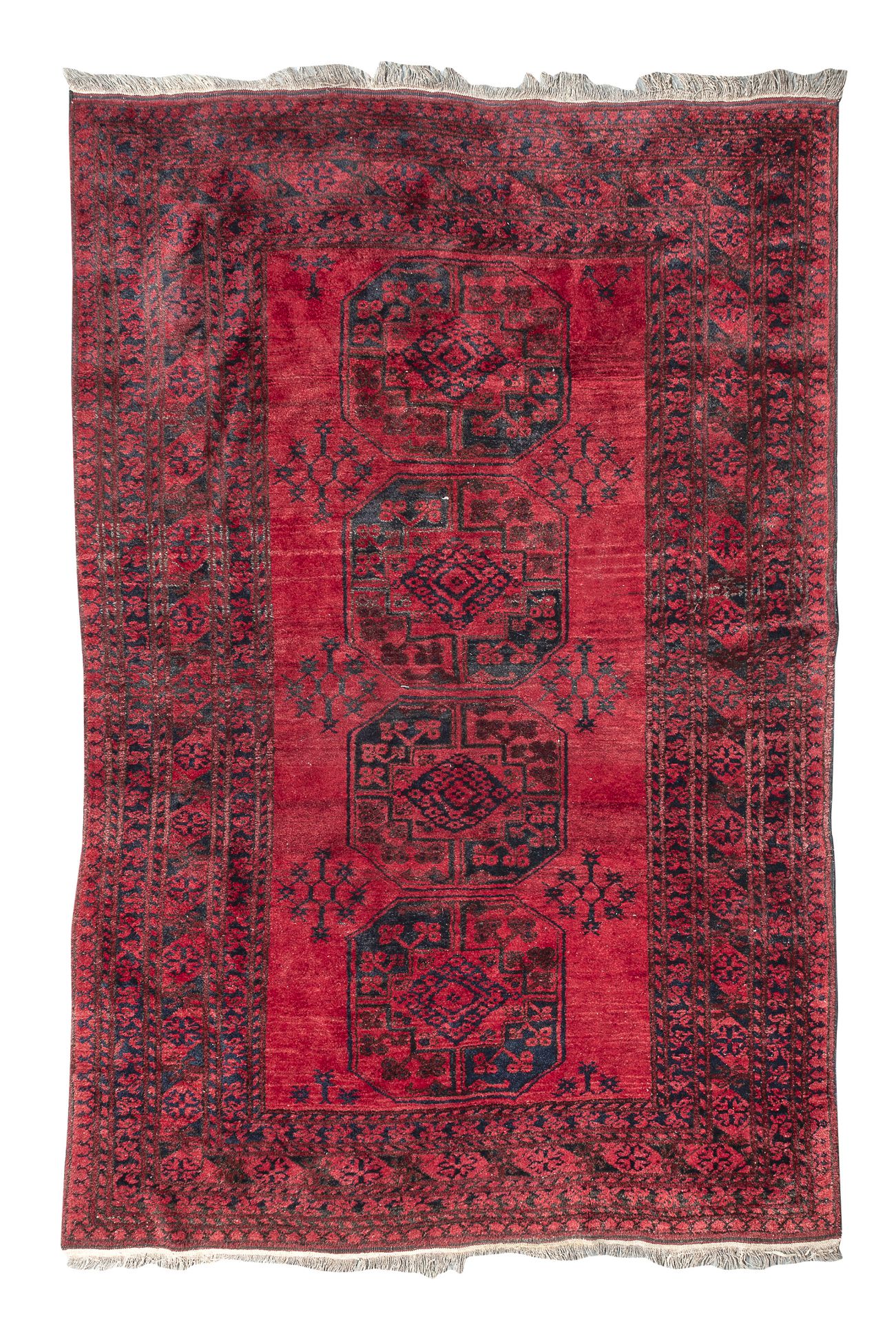 AFGHAN RUG EARLY 20TH CENTURY