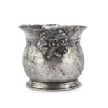 SILVER OINTMENT POT PROBABLY ITALY LATE 17TH CENTURY