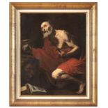 OIL PAINTING IN THE MANNER OF JUSEPE DE RIBERA 19TH CENTURY
