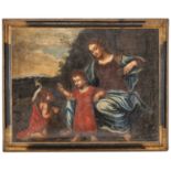 NEAPOLITAN OIL PAINTING 18TH CENTURY