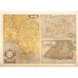 THREE ITALIAN GEOGRAPHIC ENGRAVINGS 18th CENTURY