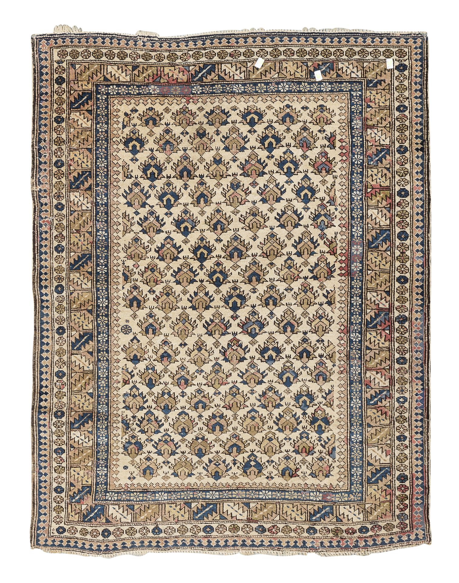 RARE KUBA TCHI TCHI CARPET LATE 19th CENTURY