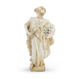 CERAMIC SCULPTURE BY FRANCESCO DE MATTEIS EARLY 20TH CENTURY