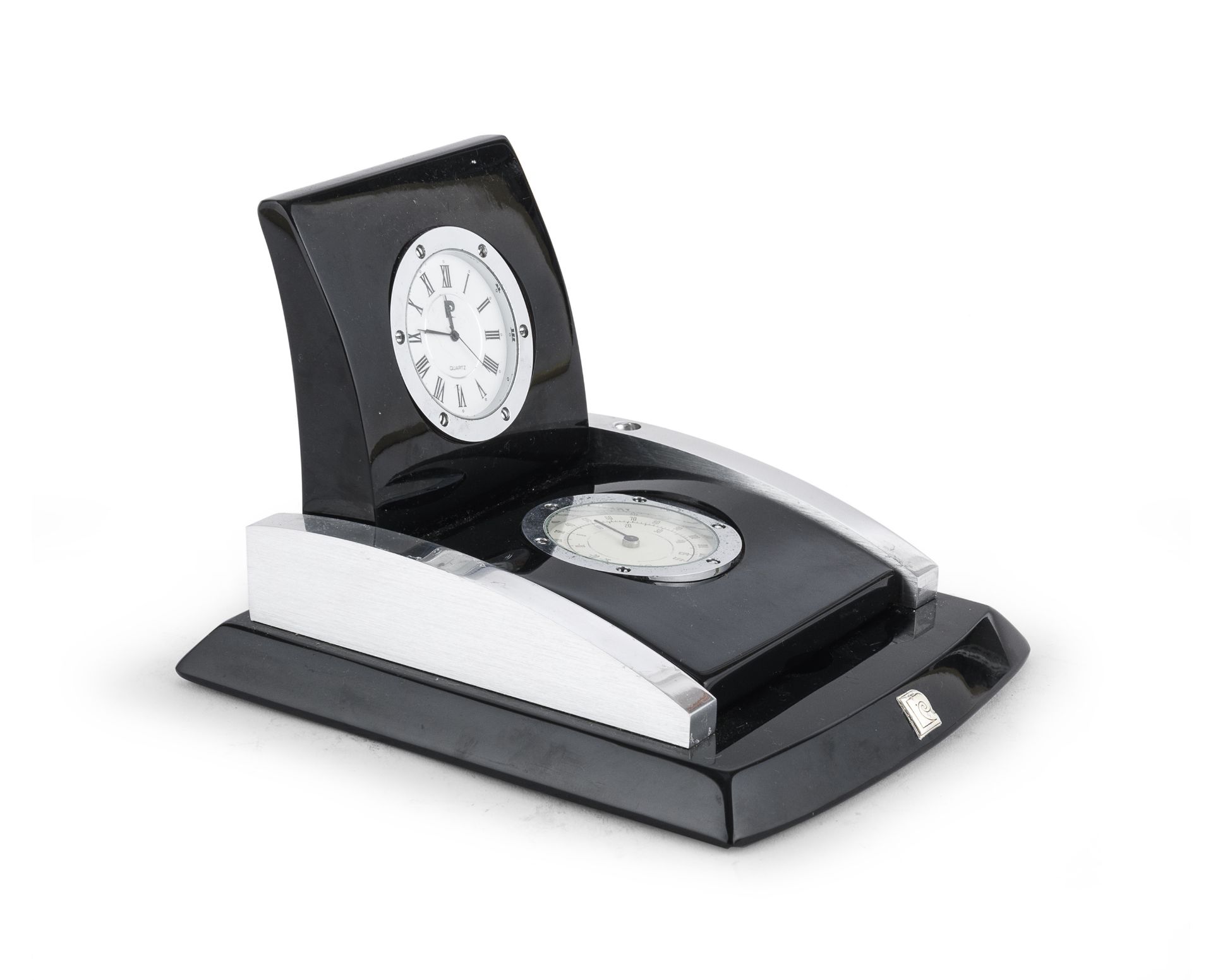 DESK CLOCK PIERRE CARDIN 1980s - Image 2 of 2