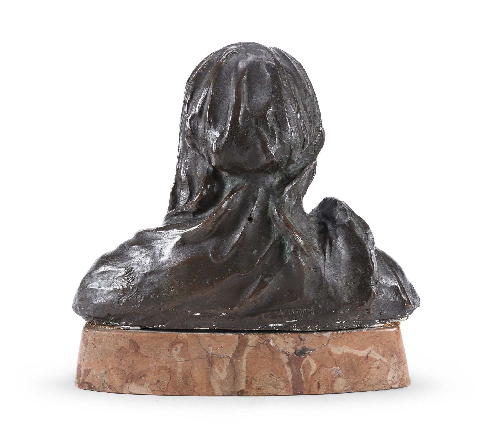 BRONZE MADONNA SCULPTURE BY ANTONIO UGO - Image 2 of 4