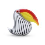 GLASS TOUCAN MURANO 1970s