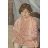 PASTEL PORTRAIT OF LITTLE GIRL 1922