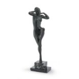 BRONZE SCULPTURE OF A DANCER EARLY 20TH CENTURY